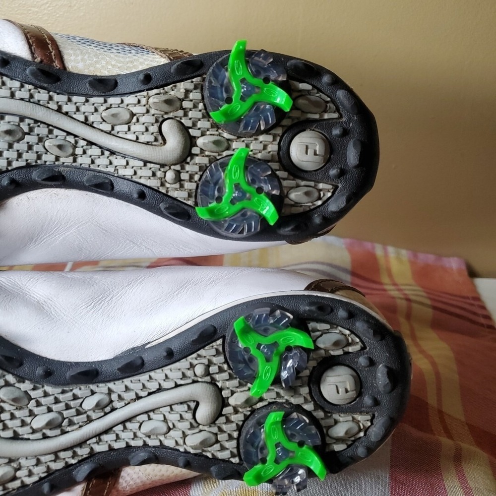 FootJoy LoPro Soft-Spike Golf Shoes Women's Size 7.5 M White - Picture 10 of 11